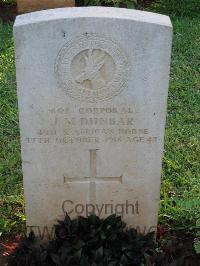 Dar Es Salaam War Cemetery - Dunbar, James Morton